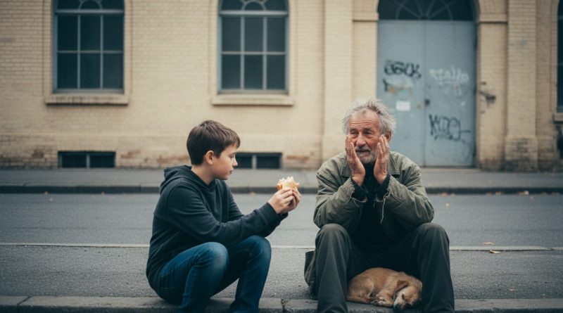 Poiss andis oma lõuna tänaval külmetavale võõrale — ega teadnud, et see oli proovilepanek