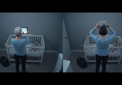 Ma palkasin oma kaksikutele armsa pensionil lapsehoidja — ja öösel näitas kaamera mulle, kes ta tegelikult on