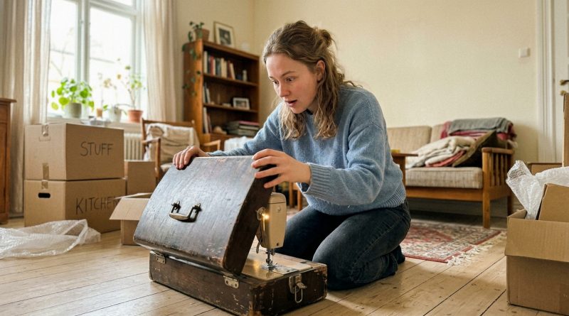 Vanaema jättis maja naabrile, aga mulle — ainult vana õmblusmasina. Kuid selle alt leidsin võtme ja märkme