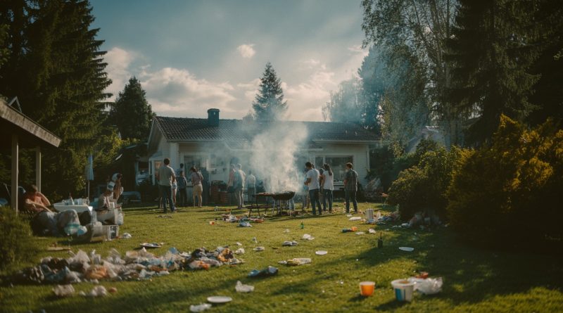 Naaber korraldas peo minu tagahoovis, kui olin komandeeringus, kuid karmal oli temaga kiiremini asjad ajada, kui ta üldse jõudis oma tegu kahetseda…