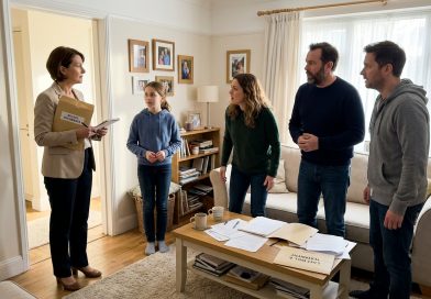 Ahne pärijad tülitsesid iga dollari pärast — siis astus advokaat sisse koos kolmeteistaastase tüdrukuga, keda keegi ei tundnud