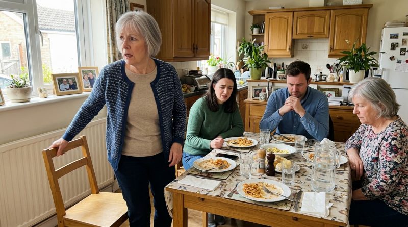 Minu tütar kutsus mind pühapäevasele lõunasöögile ja ütles, et me peame rääkima. Laua taga olid ka tema abikaasa ja ämm. See, mida ma kuulsin, pani mind püsti tõusma ja sõnatult lahkuma.