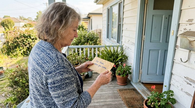 Minu tütar lõpetas helistamise. Pärast kahenädalast vaikust sõitsin tema aadressile. Ta oli jätnud ümbriku, millele oli kirjutatud “Emale, kui sa tuled.”