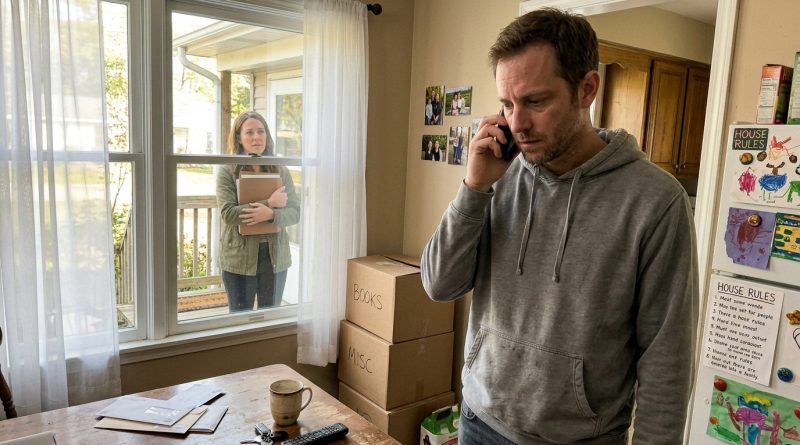 Ta lahkus, забрав kõik — Кuu hiljem helistas ta mulle, paludes päästa maja, mille ta oli endale saanud