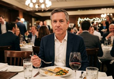 Ettevõtte õhtusöögil tõusis mu äi klaasiga püsti ja ütles, et tema tütar oleks võinud endale ka parema mehe leida — laua ümber puhkes naer — ma ootasin, kuni ta tagasi istus, panin kahvli käest ja ütlesin ühe lause, pärast mida ta ei vaadanud mulle enam terve õhtu jooksul silma.