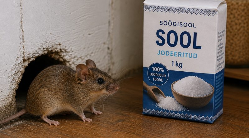 Vabaneme hiirtest ja rottidest ilma kemikaalideta: lihtne nipp, mida tasub proovida