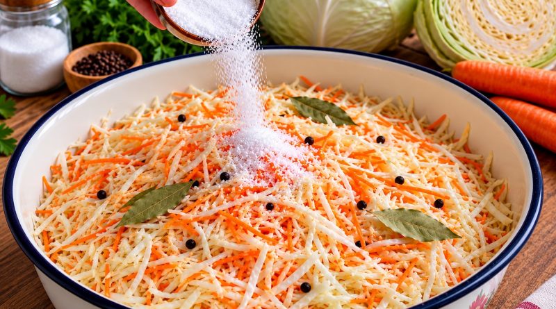 Kui palju soola on vaja 1 kg kapsa hapendamiseks? Vanaema saladus, et kapsas jääks krõmpsuv ja mahlane! Kui palju soola on vaja 1 kg kapsa hapendamiseks? Vanaema saladus, et kapsas jääks krõmpsuv ja mahlane!