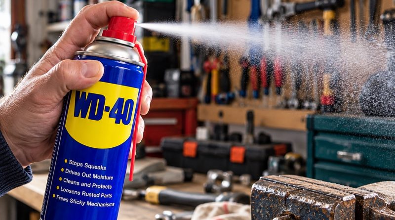 WD-40 pole ainult kriuksuvate hingede jaoks: 10 nutikat kasutusviisi kodus, millest paljud ei tea WD-40 pole ainult kriuksuvate hingede jaoks: 10 nutikat kasutusviisi kodus, millest paljud ei tea