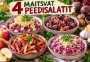 4 MAITSVAT PEEDISALATIT: LIHTNE, SOODNE JA VÄGA MAITSEV 4 MAITSVAT PEEDISALATIT: LIHTNE, SOODNE JA VÄGA MAITSEV