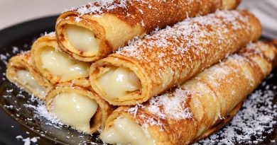 NII ÕRNU PANNKOOKE POLE MA AMMU SÖÖNUD! Õhukesed pannkoogid vanillikreemiga lausa sulavad suus! NII ÕRNU PANNKOOKE POLE MA AMMU SÖÖNUD! Õhukesed pannkoogid vanillikreemiga lausa sulavad suus!